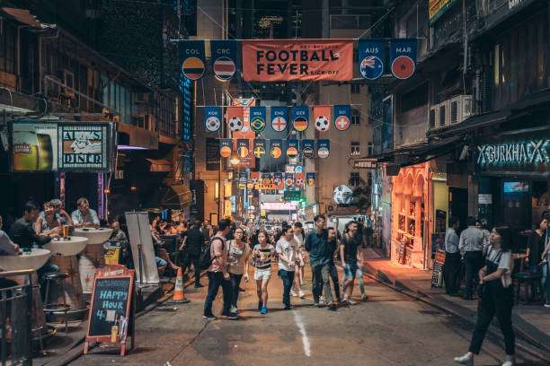 Lan Quế Phường Hồng Kông nổi tiếng với cuộc sống về đêm 