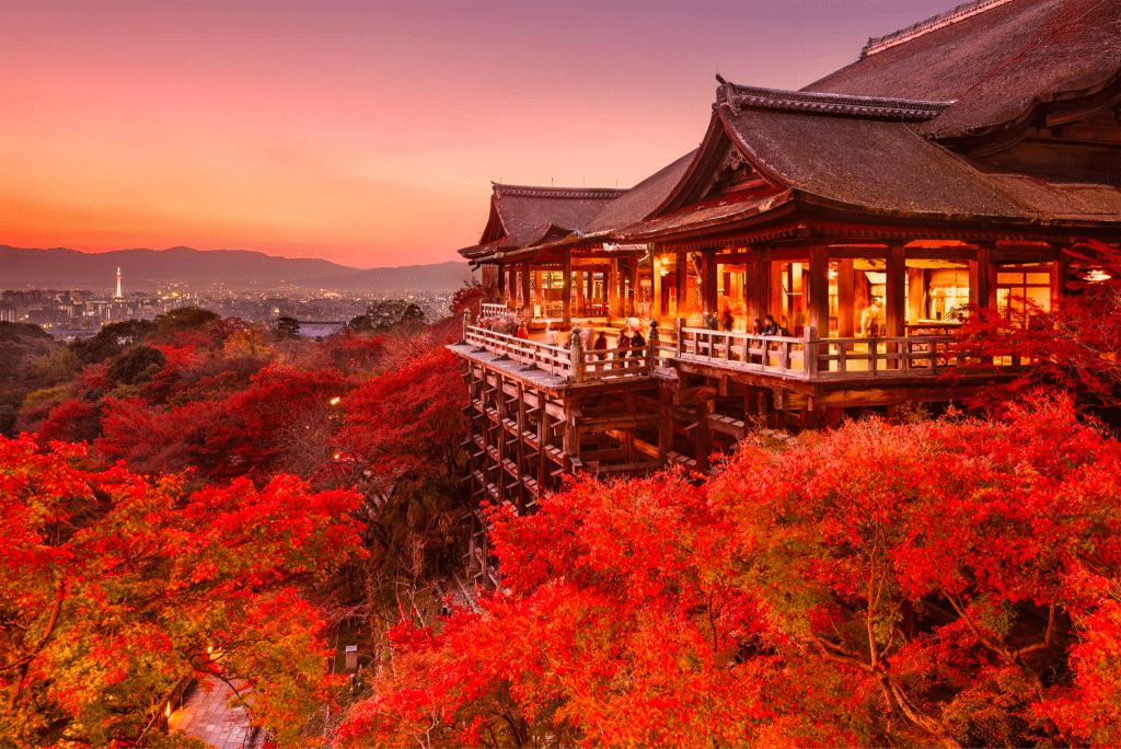 Thăm ngôi chùa Kiyomizu-Dera 