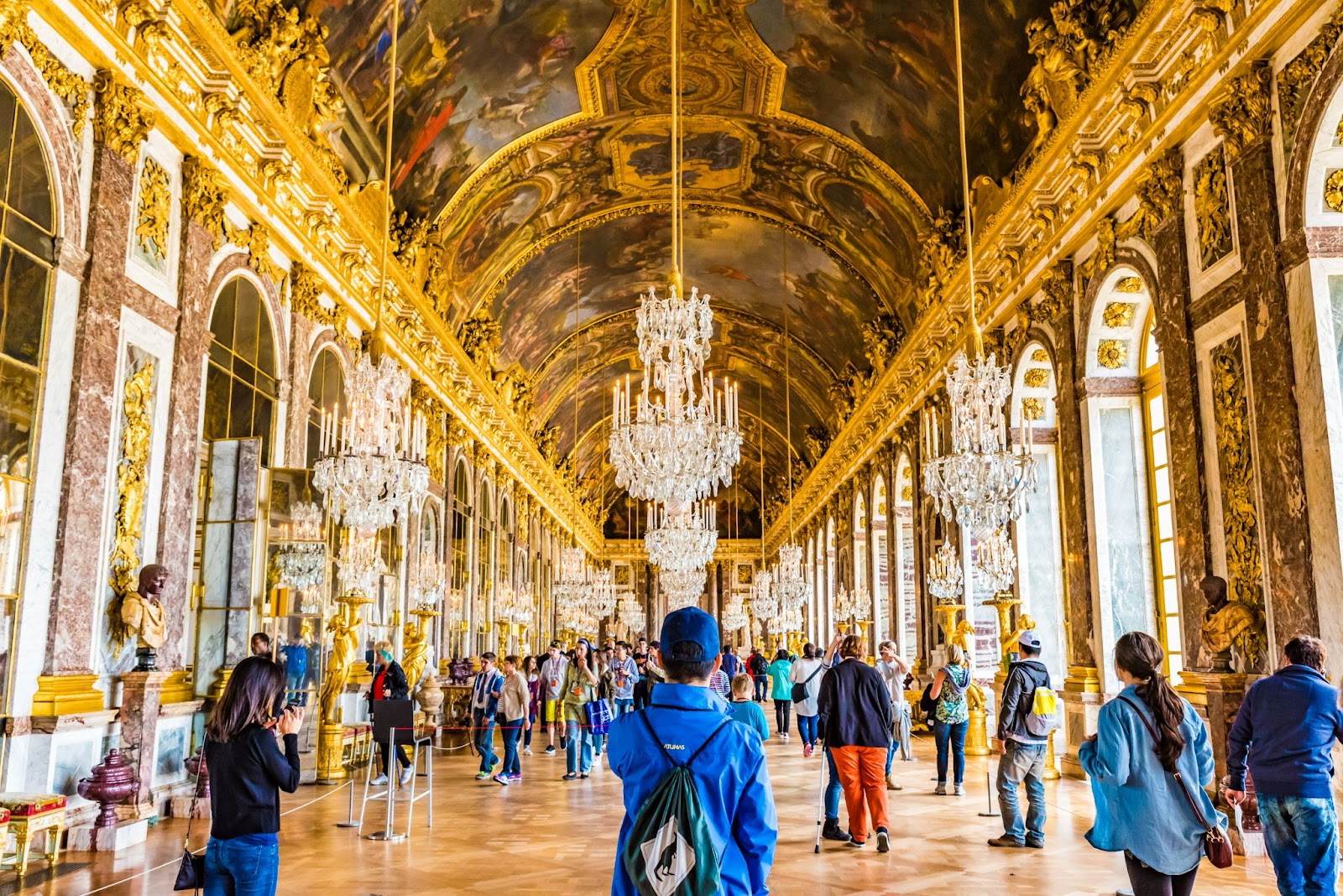 Vẻ đẹp lộng lẫy của cung Versailles 