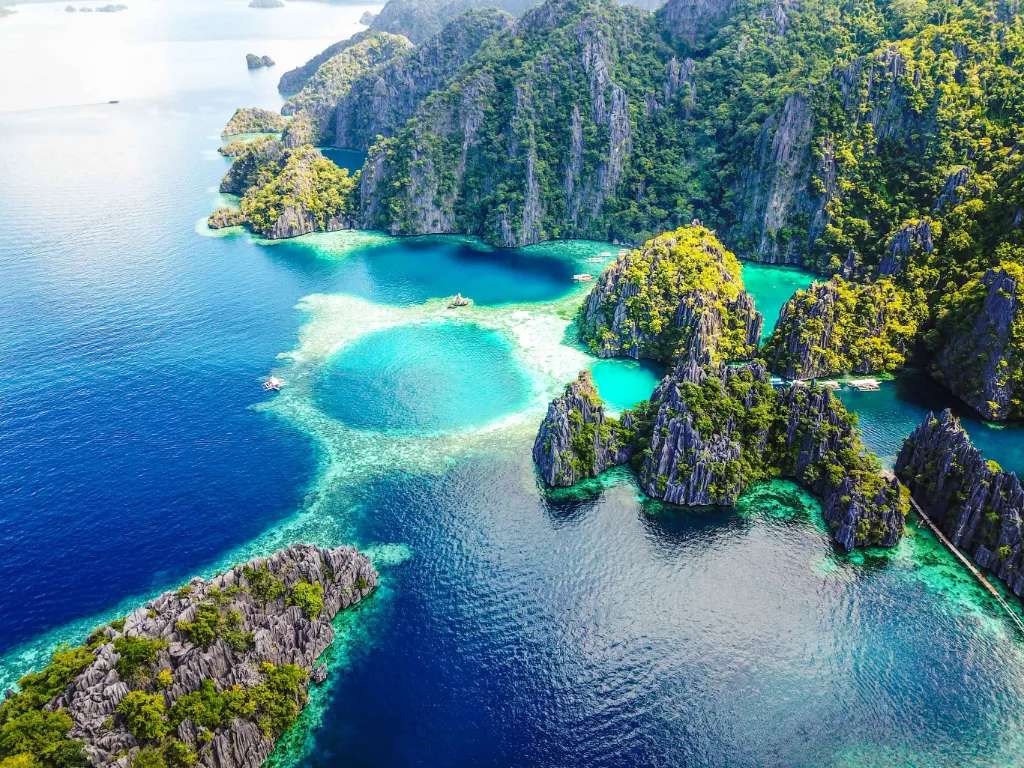 Những vách đá thẳng đứng tại Palawan @etrip4u