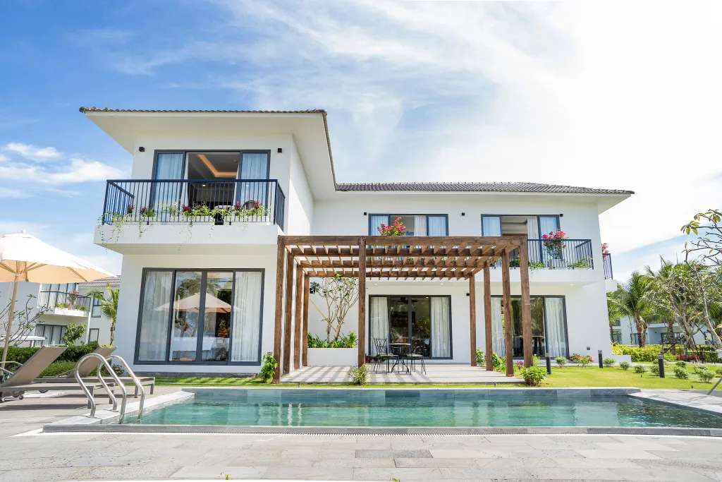 Thiết kế một căn villa ở trong khu nghỉ dưỡng