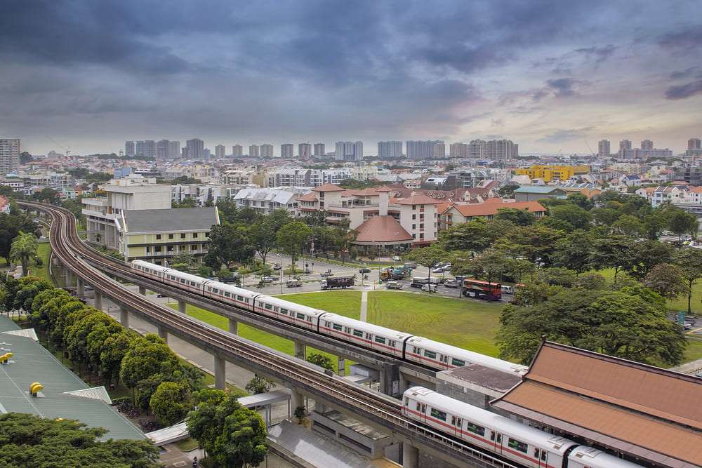 Du lịch bằng tàu điện ngầm tại Singapore