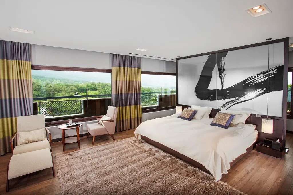 Khách sạn Kolon Hotel có view phòng ngủ siêu đỉnh 