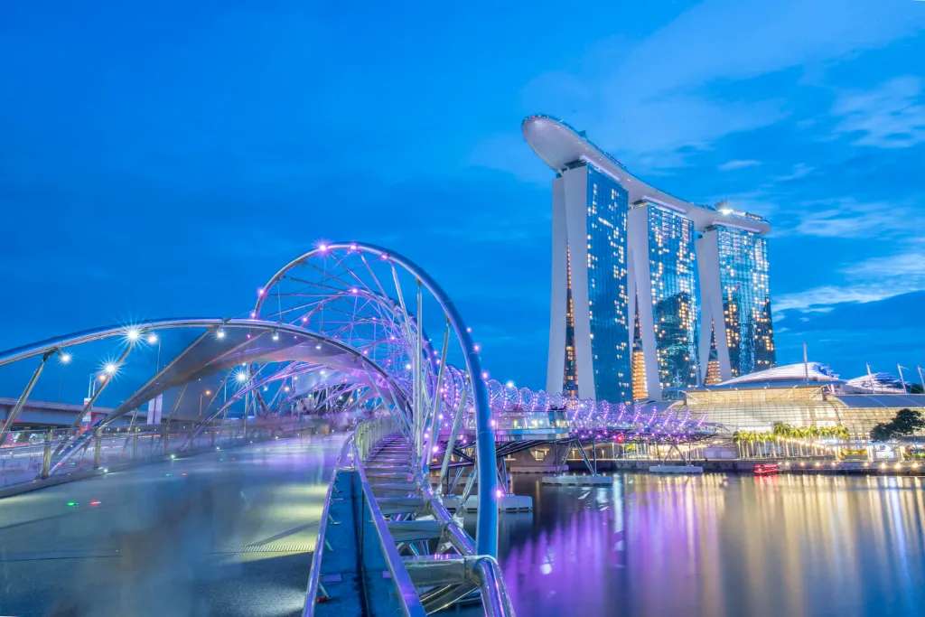 Có gì nổi bật tại cầu Helix Singapore?