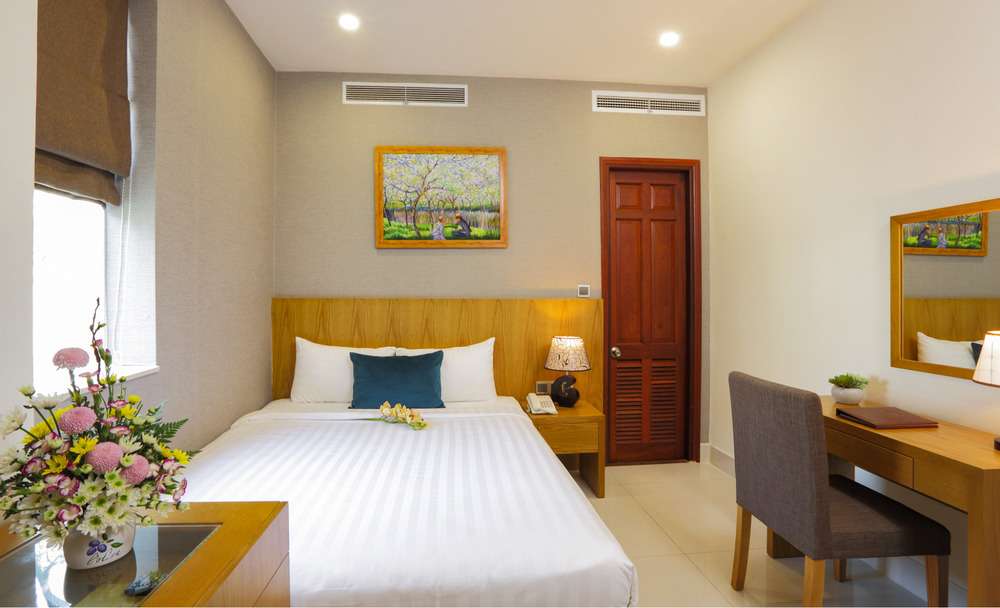 Phòng nghỉ tại Golda Hotel