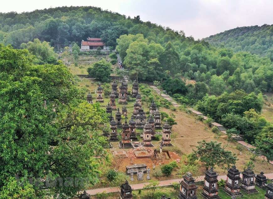 Toàn bộ quang cảnh khu Di tích chùa Bổ Đà