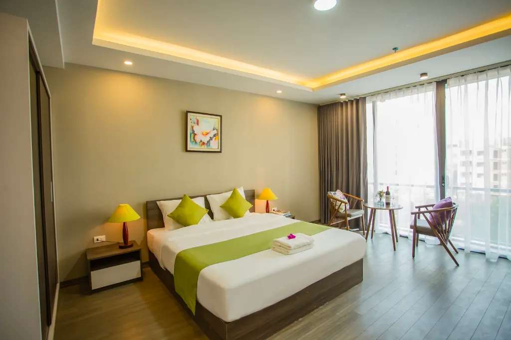 Không gian phòng nghỉ tại Hana 2 Apartment & Hotel Bac Ninh 