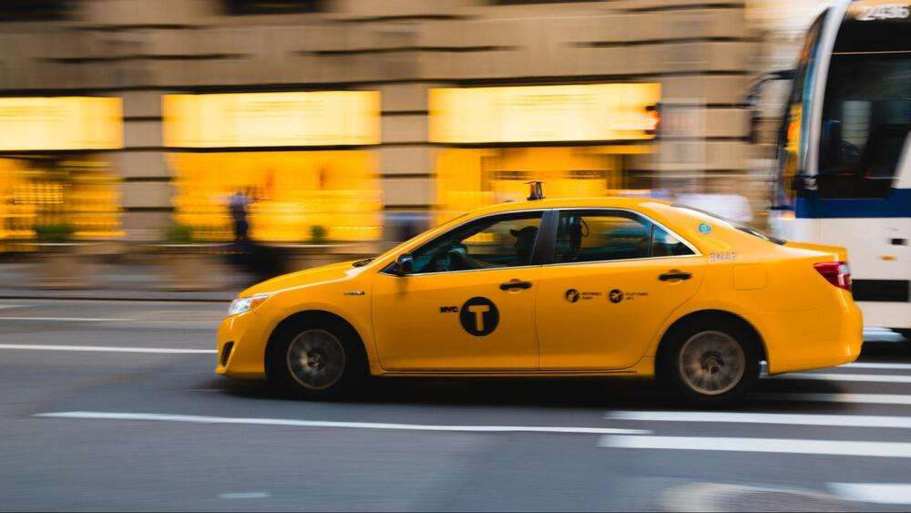 Taxi đến cung điện Gyeongbokgung