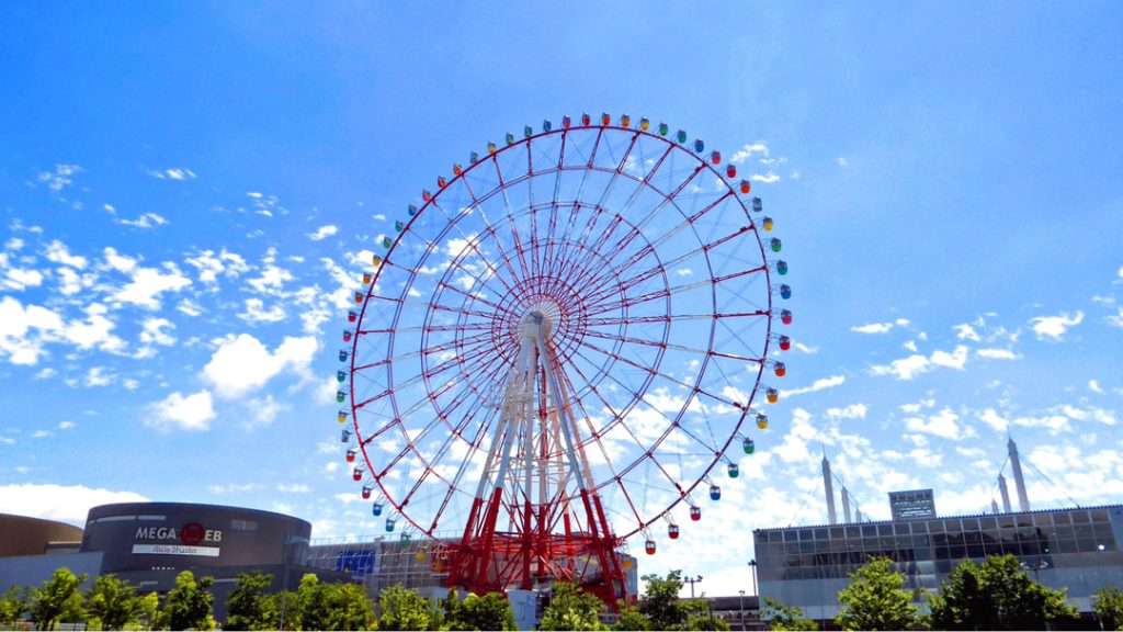 vòng đu quay Palette Town Ferris Wheel