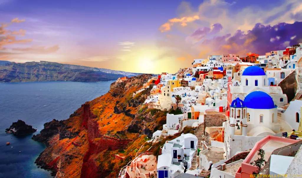 Đảo Santorini của Hy Lạp 