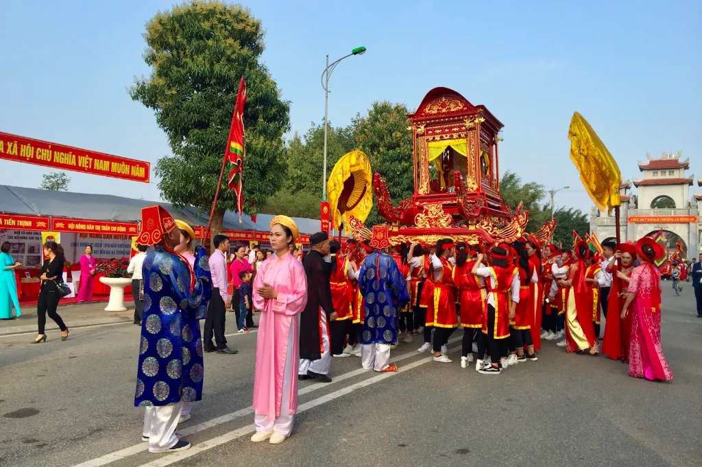 Lễ hội Hai Bà Trưng vào tháng Giêng 