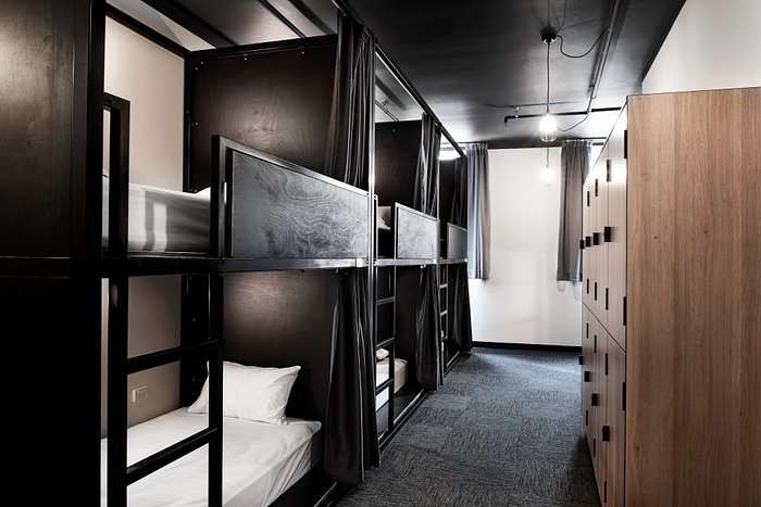 Phòng ngủ kiểu pod rất tiện lợi và thuận tiện cho việc du lịch nhóm