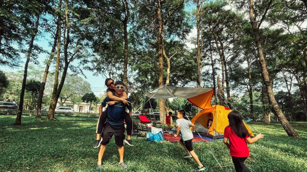 Camping tại vườn quốc gia Ba Vì 