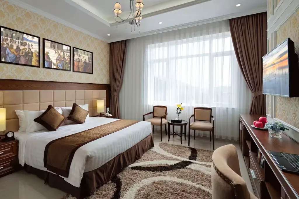 Phòng nghỉ tại khách sạn 3 sao đẳng cấp - Center Hotel Bắc Ninh 