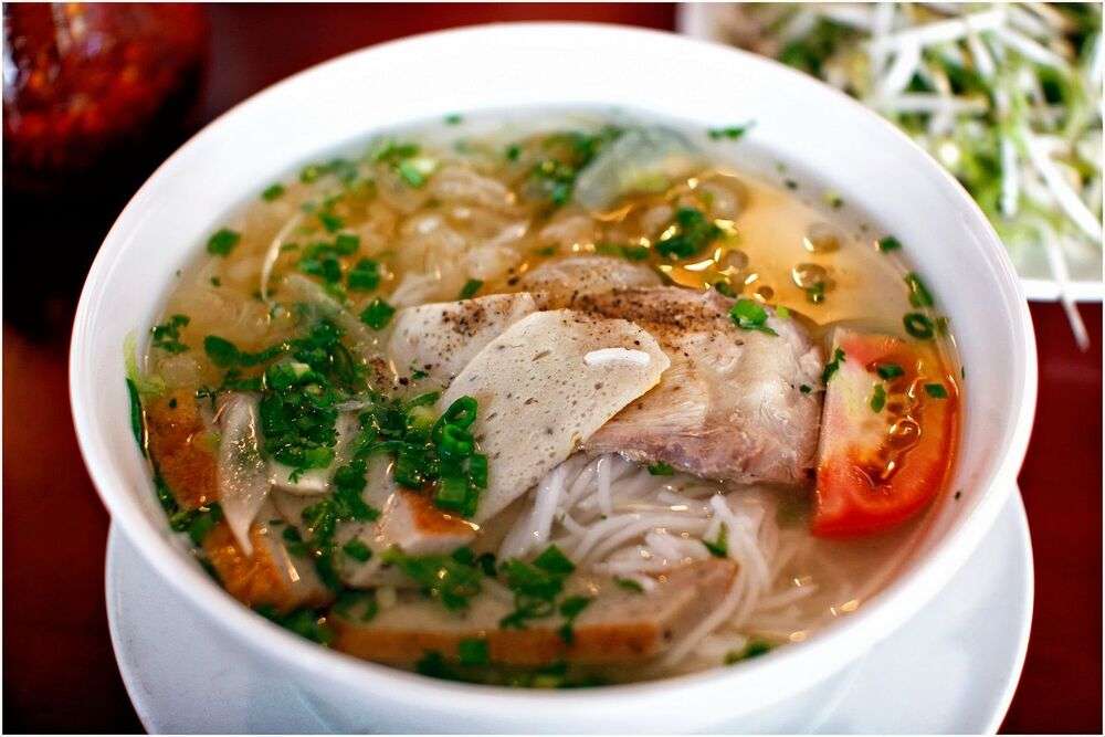 Bún canh cá dầm