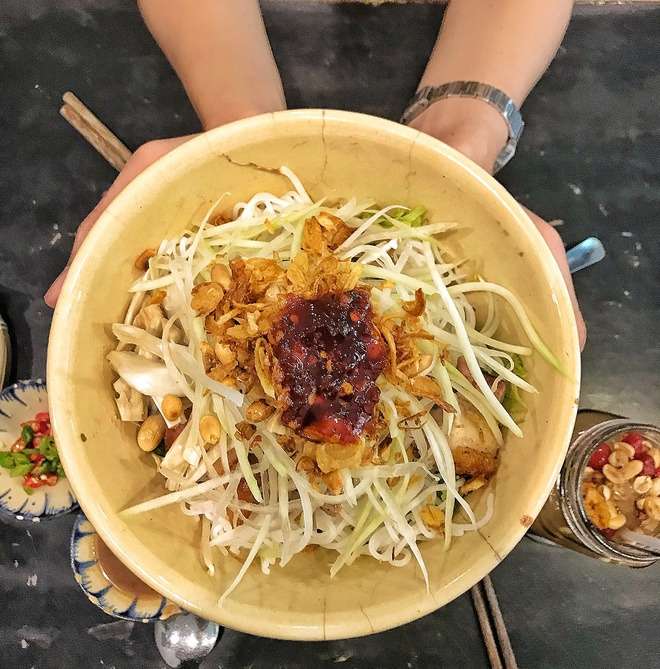 Bún mắm nêm