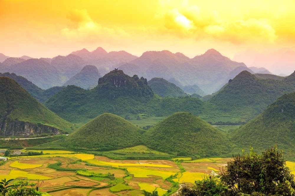 Quản Bạ Hà Giang ngày hè