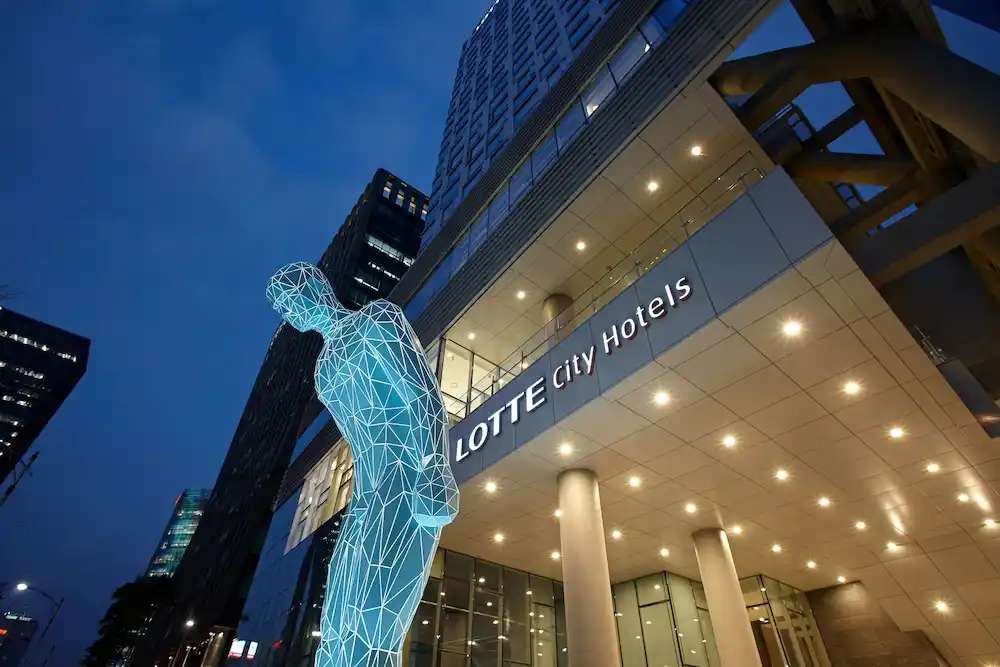 Diện mạo ấn tượng của Khách sạn Lotte City Hotel Myeongdong @traveloka.com 