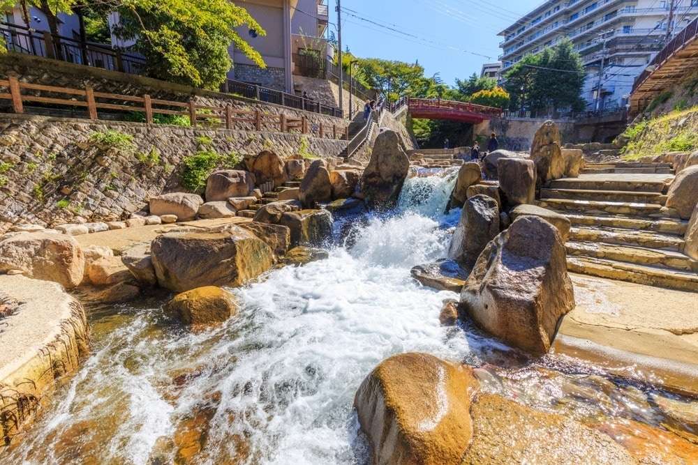 Suối nước nóng Arima Onsen