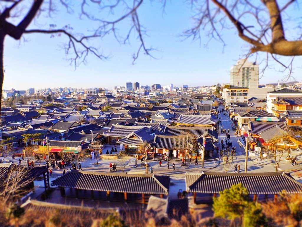 Jeonju vào mùa thu