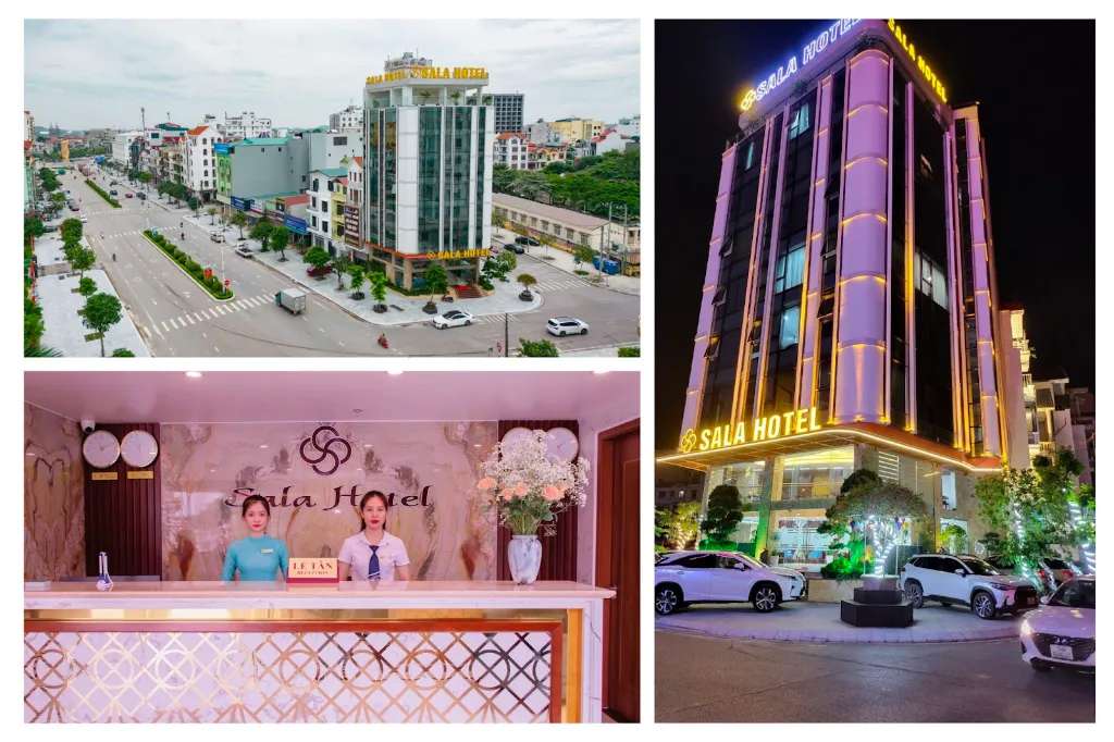 The Sala Hotel Mong Cai nằm ngay trung tâm thành phố Móng Cái