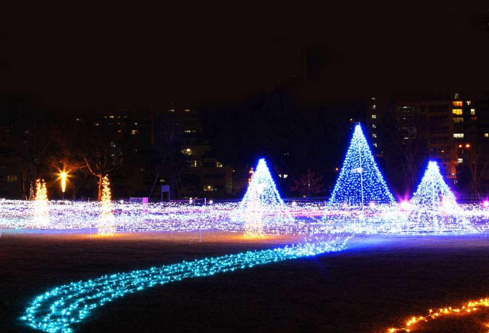 lễ hội ánh sáng ở Osaka