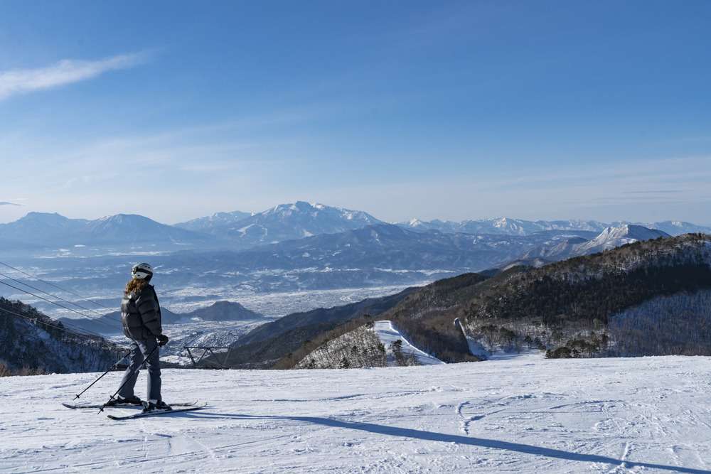  trượt tuyết ở Shiga Kogen