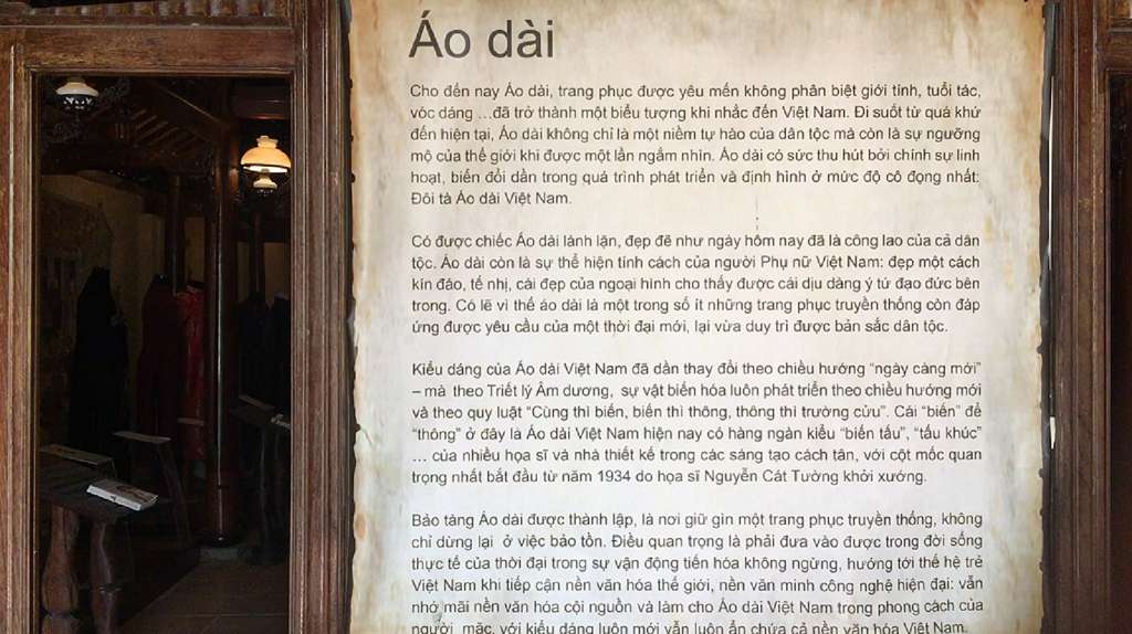 bảo tàng áo dài quận 9