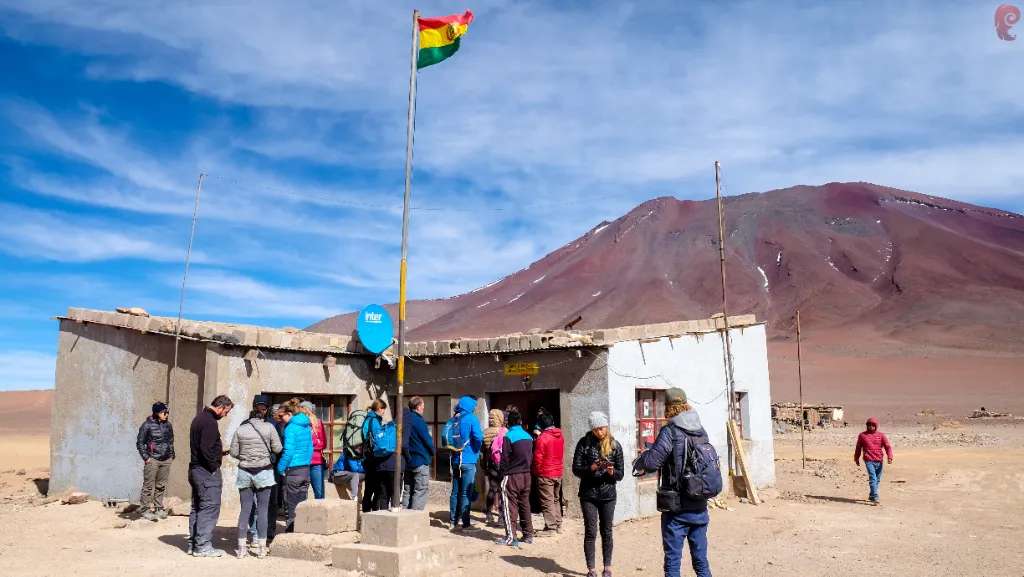 Trạm gác biên giới giữa Bolivia và Chi Lê