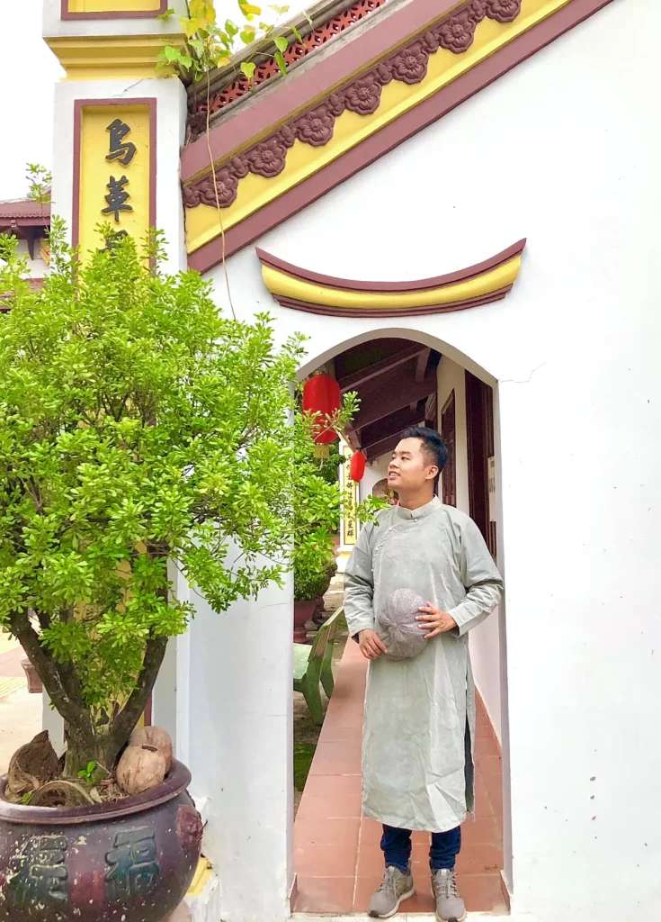 Khuôn viên của chùa Nam Thiên Nhất Trụ