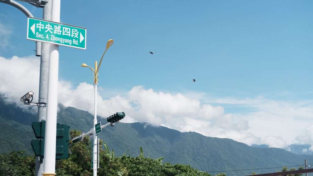 Đường đi từ trung tâm Hualien lên Taroko rất đẹp