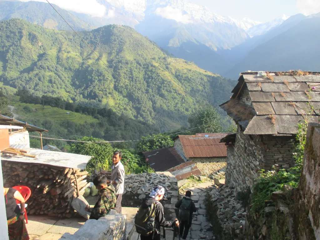 Cuộc sống người dân ở làng Ghandruk