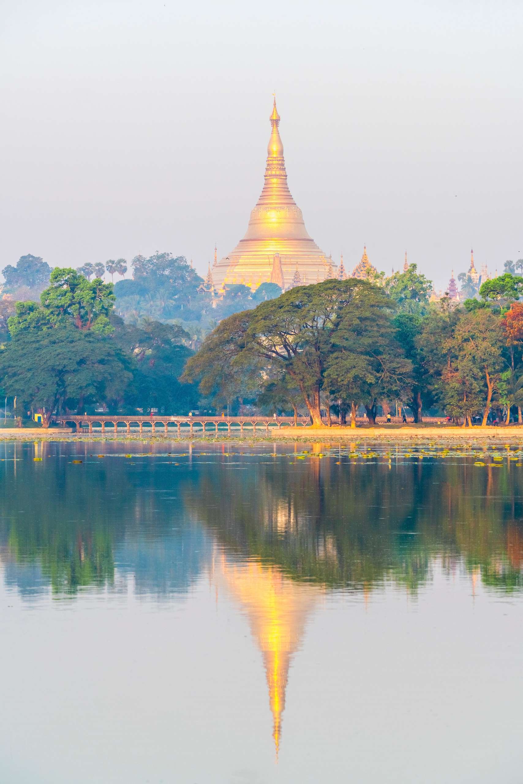 Chùa Swedagon du lịch Yangon Myanmar