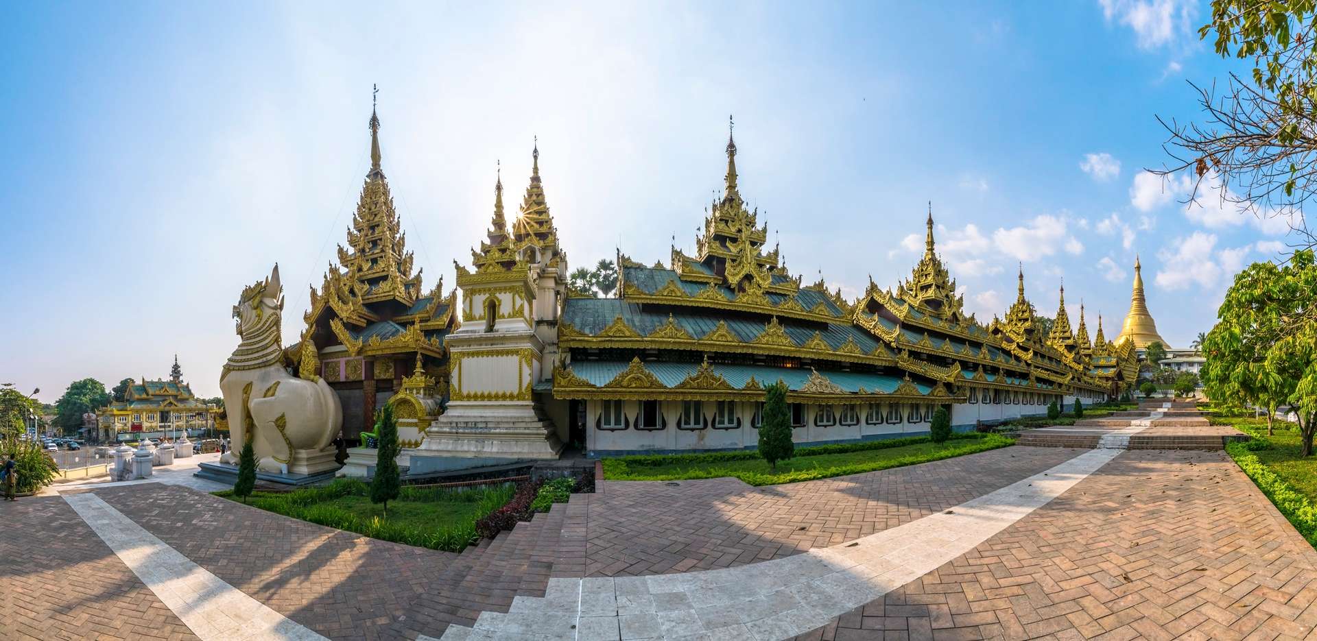 Chùa Swedagon du lịch Yangon Myanmar