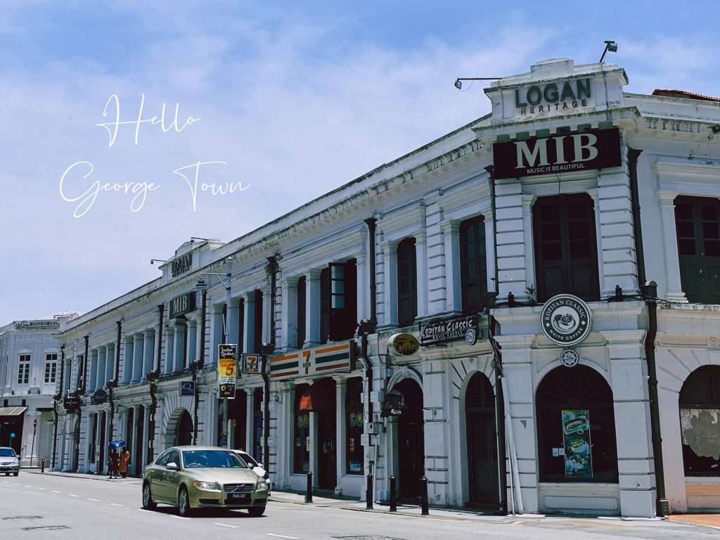 Một góc phố Beach Street với kiến trúc cổ kính