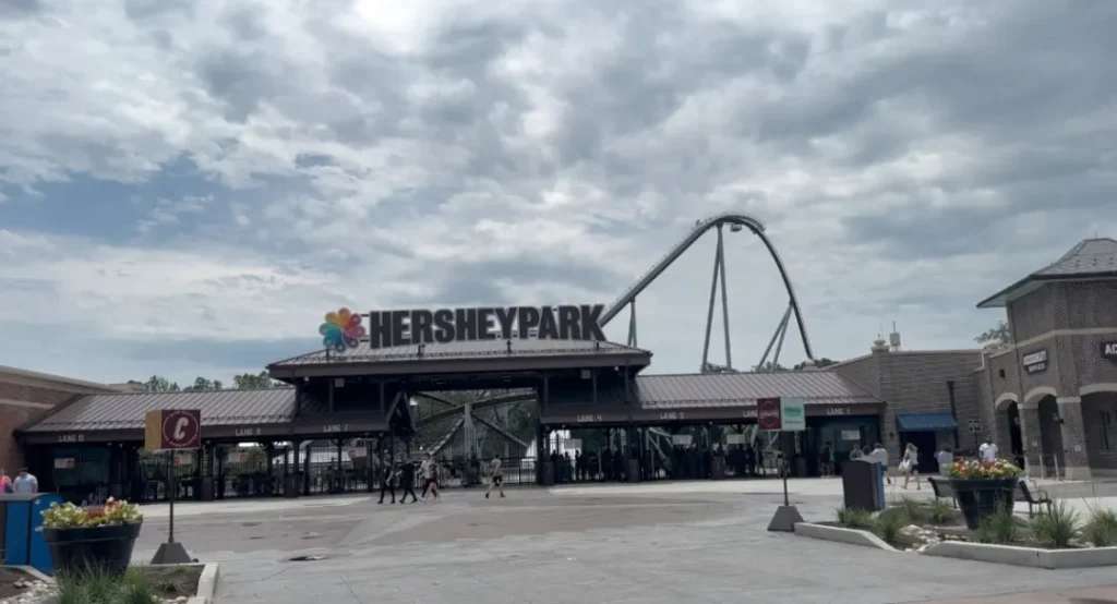 Khu Hersheypark với nhiều trò chơi cảm giác mạnh