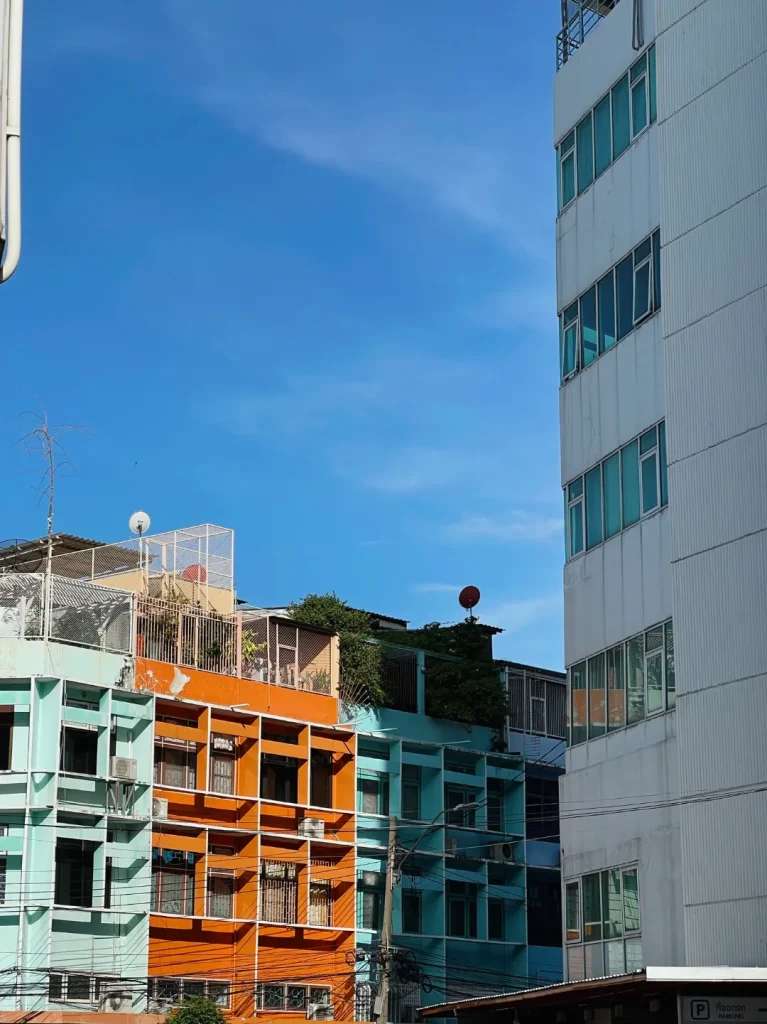 Khu nhà đầy sắc màu - Chinatown Bangkok