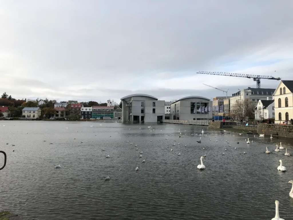 Khu trung tâm thủ đô Reykjavik, Iceland  