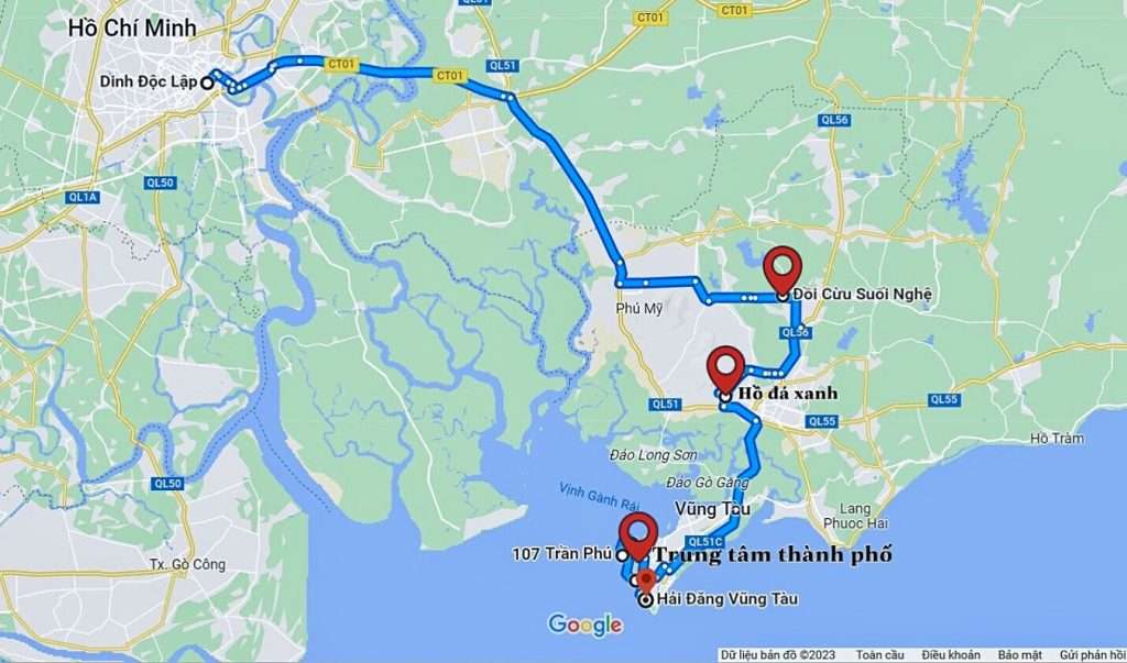 Đánh dấu những điểm check in thuận tiện cho việc di chuyển trên Google map