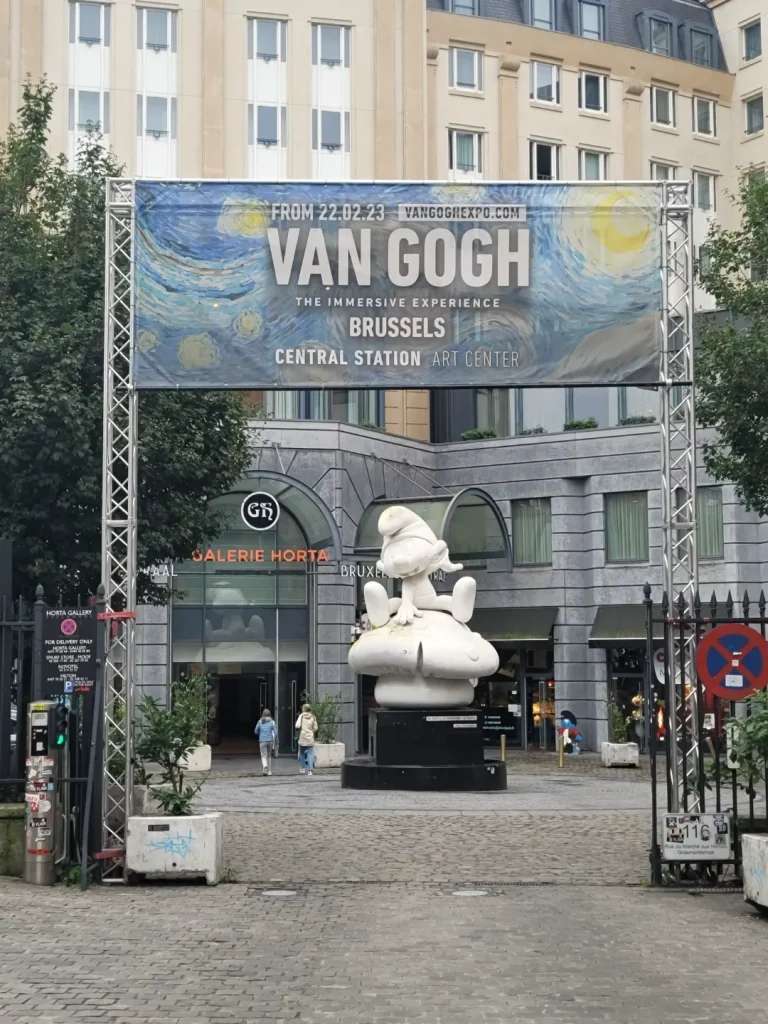 Cổng vào Horta Gallery - du lịch Brussels