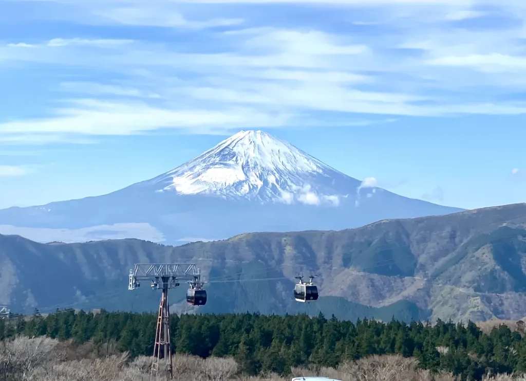 Biểu tượng Nhật Bản - Núi Phú Sĩ nhìn từ Hakone