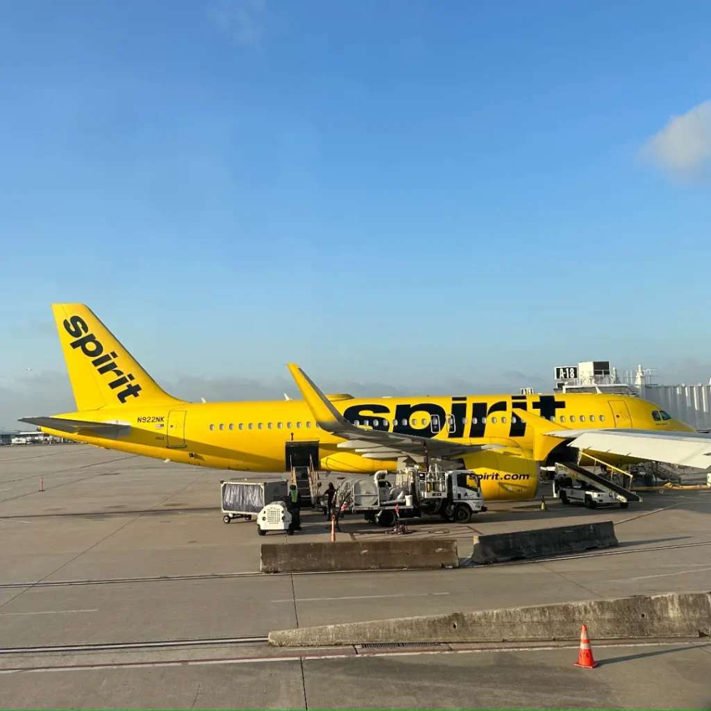 Spirit Airlines là hãng hàng không giá rẻ tại Mỹ. 