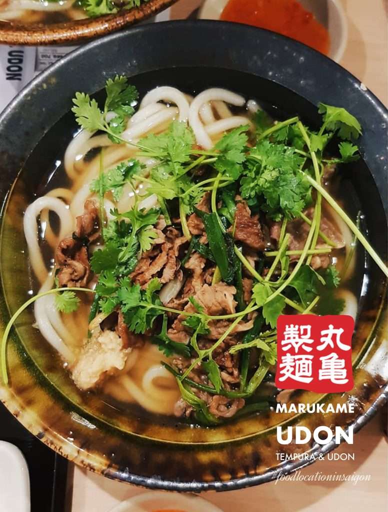 Sukiyaki udon - Quán mì ngon ở Sài Gòn