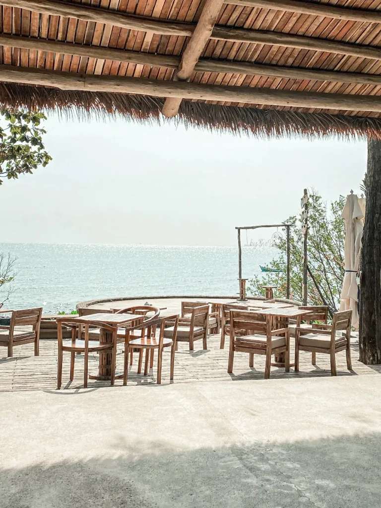 Một góc nhà hàng ở Ocean Bay