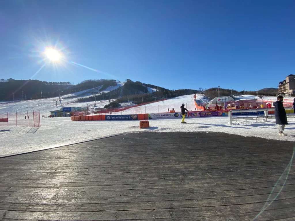 trượt tuyết ở Alpensia Resort Ski