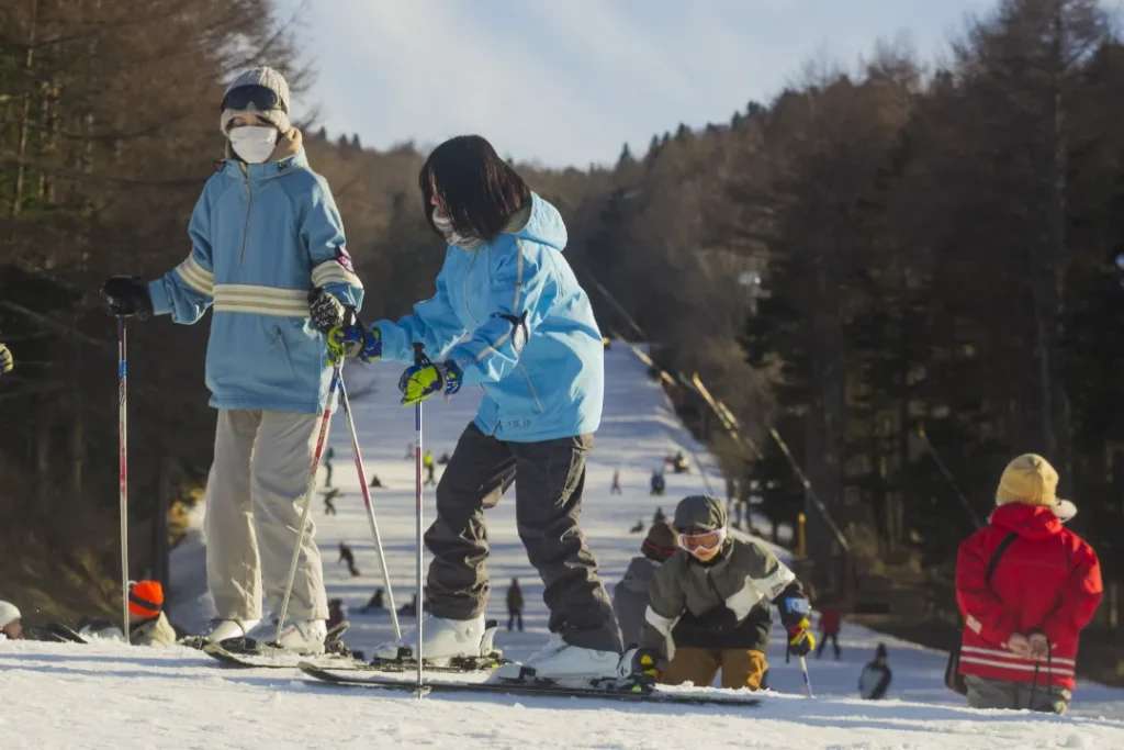 Khu trượt tuyết  ở Fujiten Snow resort 