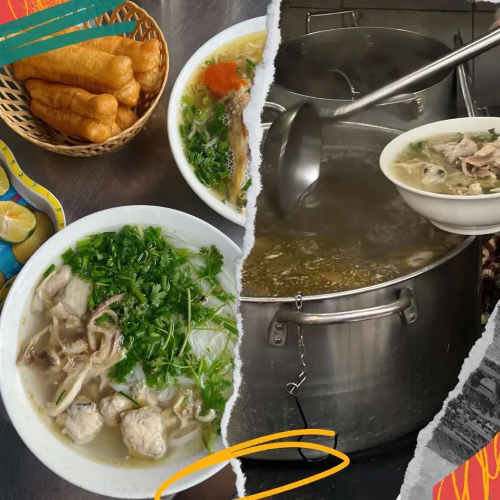  Bát bún thang nóng hổi vào sáng thu