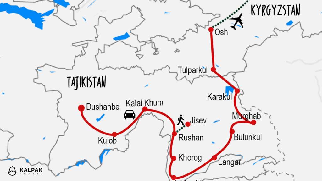 kinh nghiệm du lịch Pamir Highway