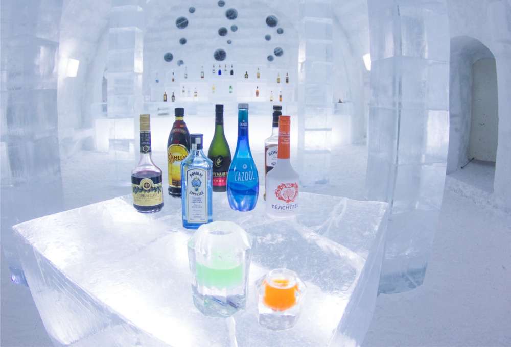 Đồ uống tại Ice Bar