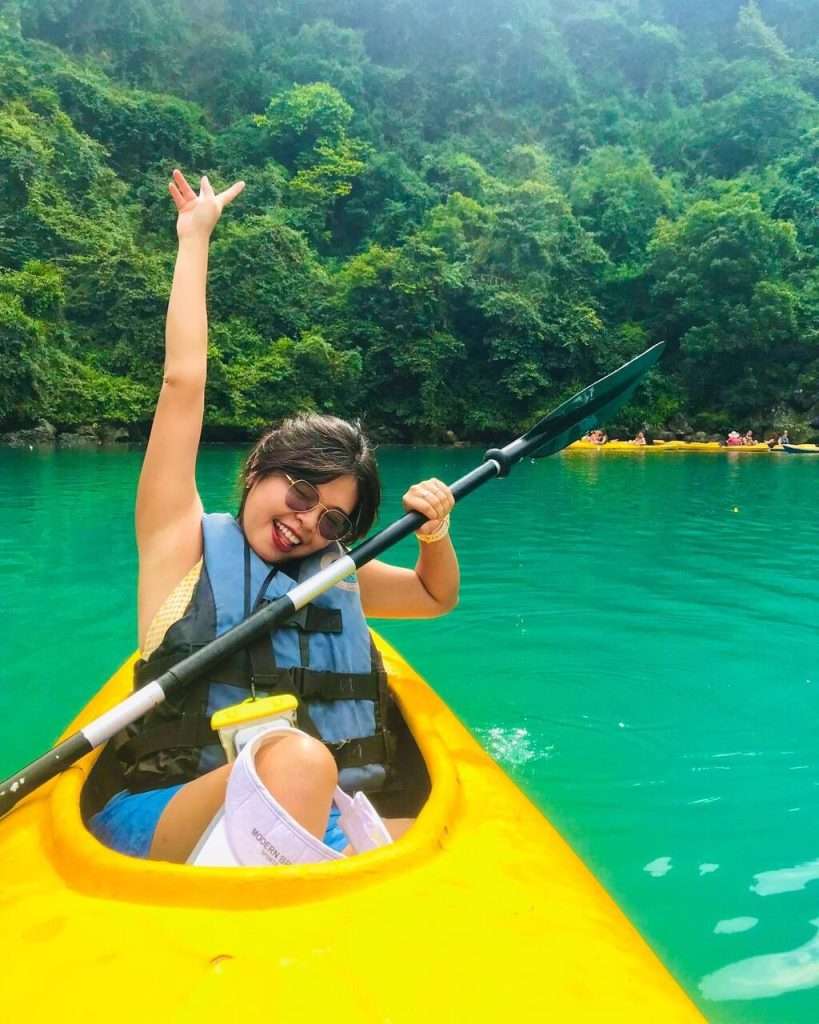 Chèo thuyền Kayak ở Hòn Rùa